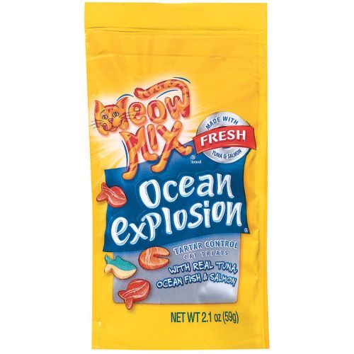 meow mix ocean explosion with real tuna, ocean fish and salmon cat food