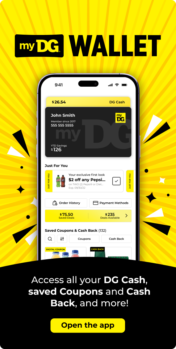 DG Cash Back