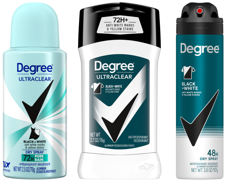 Degree deoderant