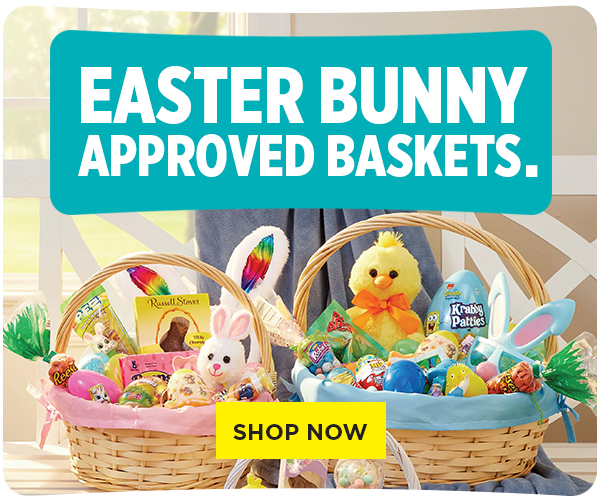 Easter Baskets Mobile Banner
