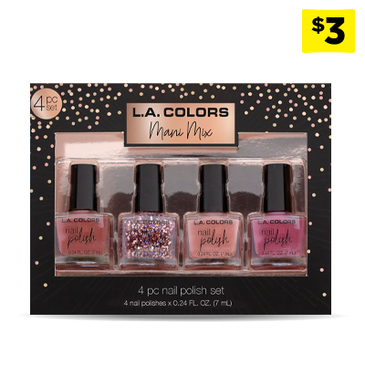 L.A. Colors Nail Polish Gift Set