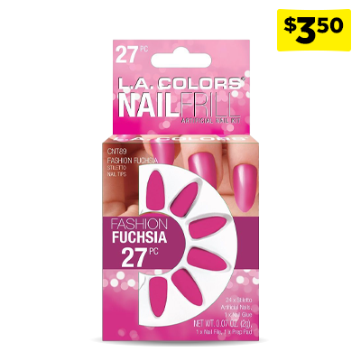 L.A. Colors Nail Frill Press-On Nails