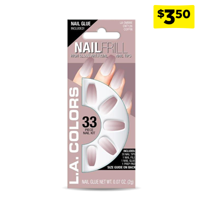 L.A. Colors Nail Frill Press-On Nails
